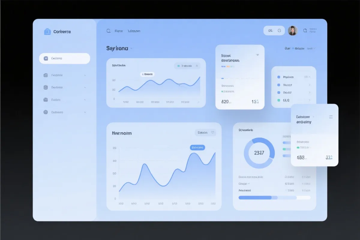 数据面板示意图