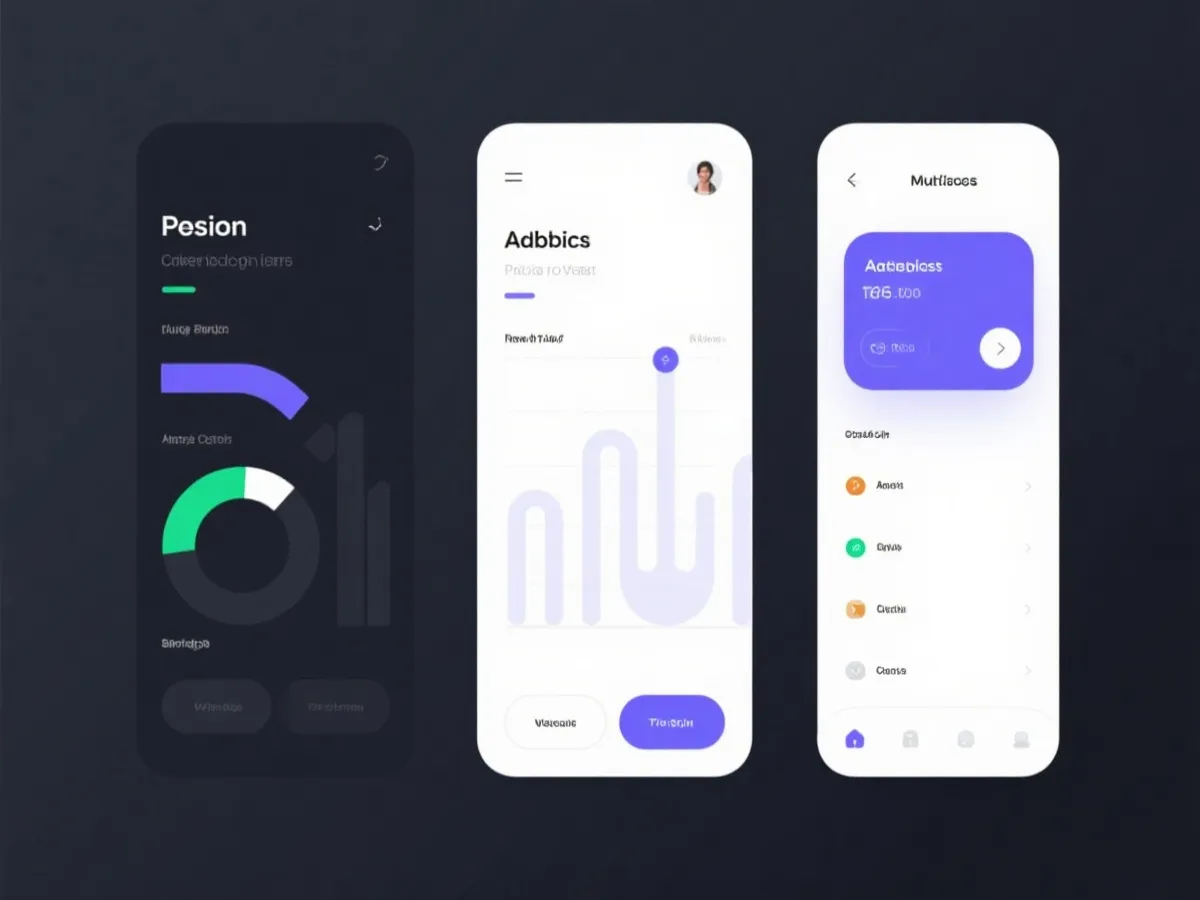 移动端产品界面展示